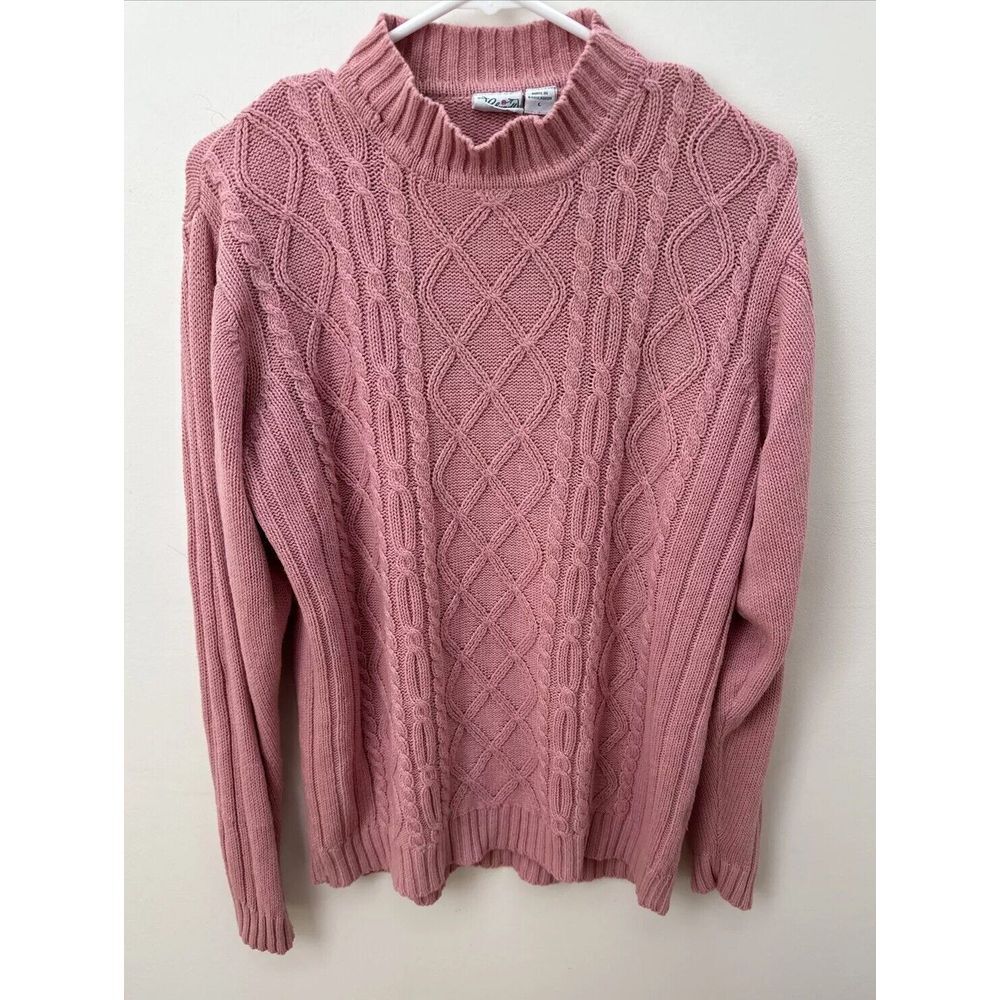 Vintage HABAND Womens Vintage SWEATER - Size Large Pink